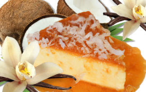 Flan de coco
